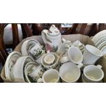 2 Boxes (76Pcs) Portmeirion Coffee, Tea & Dinnerware