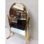 Brass Swing Mirror