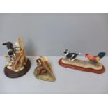 Border Fine Arts - Jack Russel Model 054, Bob JH59 & Chickening Out A0189