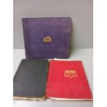 2 Stamp Albums & His Master's Voice Record Album