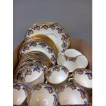 39 Pc Salisbury China 'Bradleys' Teaware