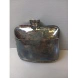 Silver Hip Flask (Birmingham 1916)