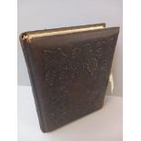 Victorian Leather Photo Album