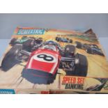 Scalextric Speed Set With Banking & Model Cars Etc