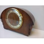 Walnut Mantel Clock