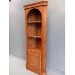 Pine Corner Cabinet H198cm x W80cm