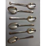 6 Silver Tea Spoons (Sheffield 1932)