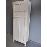 White Painted Cupboard H182cm x W66cm x D40cm