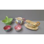 4 Pc Maling & Brentleigh 'Beech' Sauceboat & Stand (Damaged)