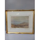 Watercolour - Norburg On The Eifel, Germany T M Richardson Signed 1846