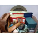 Box Assorted Place Mats, Spice Rack Etc