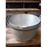 Metal Handled Aluminium Jam Pan