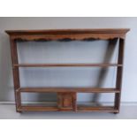 Oak Dresser Plate Rack H118cm x W149cm