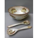 Royal Devon Salad Bowl & Servers