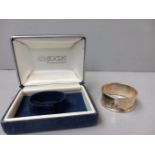 Silver Napkin Ring (Birmingham 1919) In Box