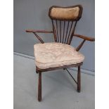 Victorian Corner Carver Chair