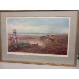 'September Afternoon' Print By A Thorburn Signed 1901 Limited Edition 354/500 In Frame H52cm x W74cm