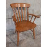 Beech Kitchen Carver Chair