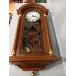 Mahogany Westminster Chime Wall Clock - Quartz President