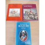 3 Volumes - The Hunting Diaries Of Stanley Barker By Stuart Newsham 1981, Tom Firr Of The Quorn By R