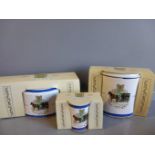 Rington's Centenary Teapot, Mug, Tea Caddy & 2 Lidded Jars