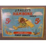 'J P Alley's Hambone Sweets' Sign