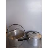 Aluminium Jam Pan & Large Cooking Pan