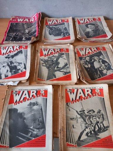 Quantity Of War Illustrated Magazines Etc