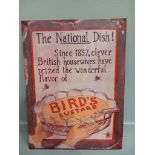 'The National Dish!' Sign