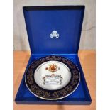 Aynsley Plate To Commemorate The Marriage Of Prince Of Wales & Lady Diana Spencer (Boxed)