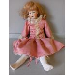 Victorian J D Kestner 237 Doll (Porcelain Head)