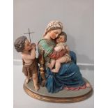 Virgin Mary Figurine H34cm