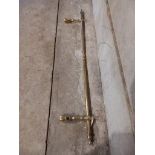 Brass Mantel Rail