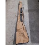 Canvas Fishing Rod Bag & A Fishing Rod