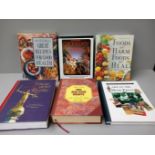 Box Assorted Books - Reader's Digest Cookery, 2 Games Etc