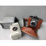 Felica Camera In Case & Kodak Brownie Vecta Camera In Case