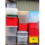 25 Plastic Storage Boxes