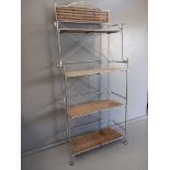 Wrought Iron Display Stand H183cm x W80cm x D35cm