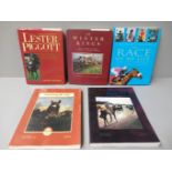 5 Volumes - Lester Piggott - The Pictorial Biography By Julian Wilson 1985, The Winter Kings Great