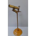 Brass Microscope On Stand