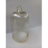 Large Victorian Glass Dome/Bell Jar H41cm