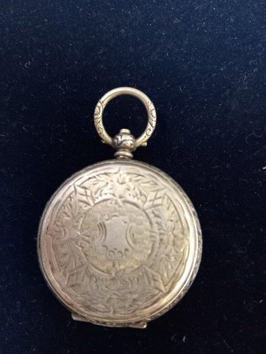 Victorian Silver Ladies Fob Watch (46243) 4 - Image 2 of 2