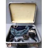 Antler Fishing Box Including Reels Etc