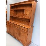 Ducal Pine Kitchen Dresser H188cm x W174cm x D45cm