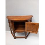 Oak 'Old Charm' Side Table/Cabinet H71cm x W81cm x D33cm
