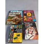 13 Volumes - Australia Related. Flowers, Birds Etc