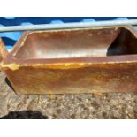 Salt Glazed Brown Trough