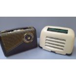 2 Old Kolster Brandes, England Bakelite Radios -