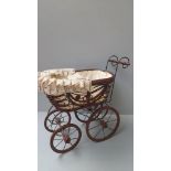 Victorian Doll's Pram