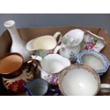 Box Royal Winton, Royal Crown Derby & Other Cream Jugs Etc